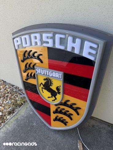 Porsche Neon Logo Sign 